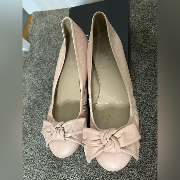 4/$25 or listed price ☃️!J Crew Cece Bow Ballet Flats (box included) - Picture 6 of 11